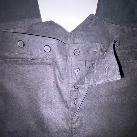 Frontier Classics Mens Black Drifter Trousers Pants Size 36 Reenactment Western - Picture 6 of 10